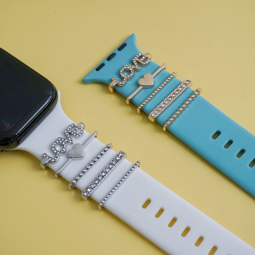 Металлическая декоративная брошь-кольцо Декоративный гвоздь Креативное украшение для ремешка часов Аксессуары для ремешка