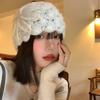 Bohemian Style Beanies Hat Handmade Hollow Out Knitted Hat Cute Weave Cap  Spring and Summer