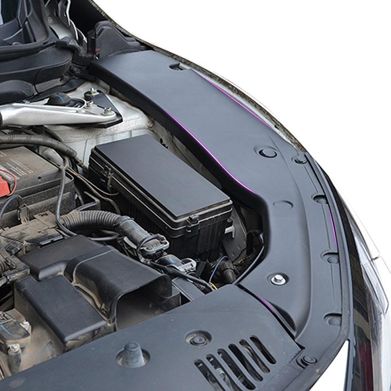 1 пара для Honda для Civic 2016-2018, крышки боковых панелей моторного отсека 10-го поколения