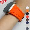 Силиконовый ремешок для Apple Watch Ultra 49 мм 42 44 45 46 мм спортивный ремешок для iWatch Series 10 46 мм 9 8 7 6 5 4 SE браслет для смарт-часов