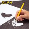 OLFA AK-5 Маленький желтый резак для творчества с 30 лезвиями для резки бумаги и моделей автомобилей