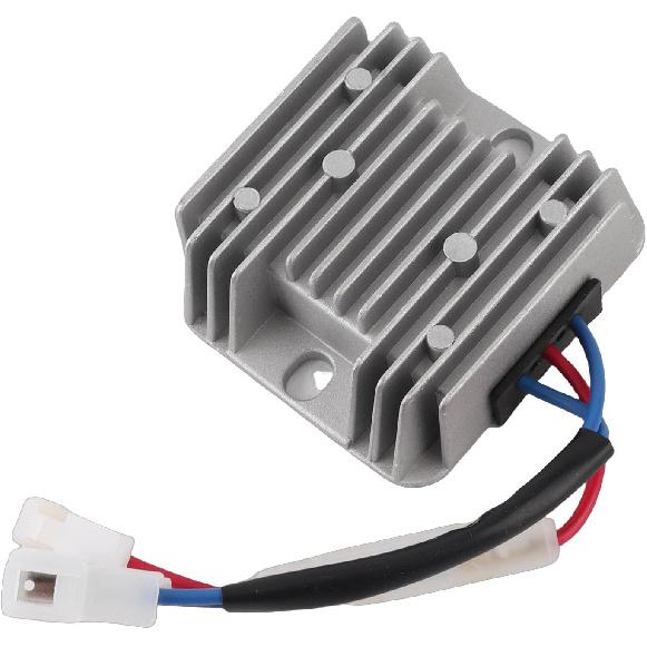 Hilitand Voltage Regulator Rectifier, 12V DC 178F/186F Electrical Voltage Regulator AVR for KDE3500 5000 6500 6700 Generator
