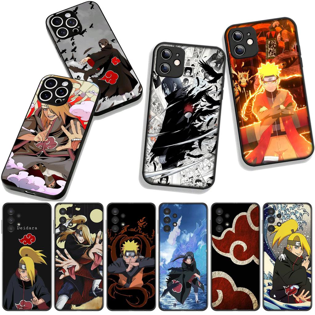 Deidara Akatsuki Narutos Uchiha Itachi Phone Cover for Apple iPhone 16 15 14 Plus 13 12 Mini 17 Pro Max + ProMax 16E Air Case