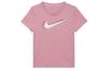 Nike Круглая футболка с коротким рукавом, быстросохнущая, с принтом логотипа
