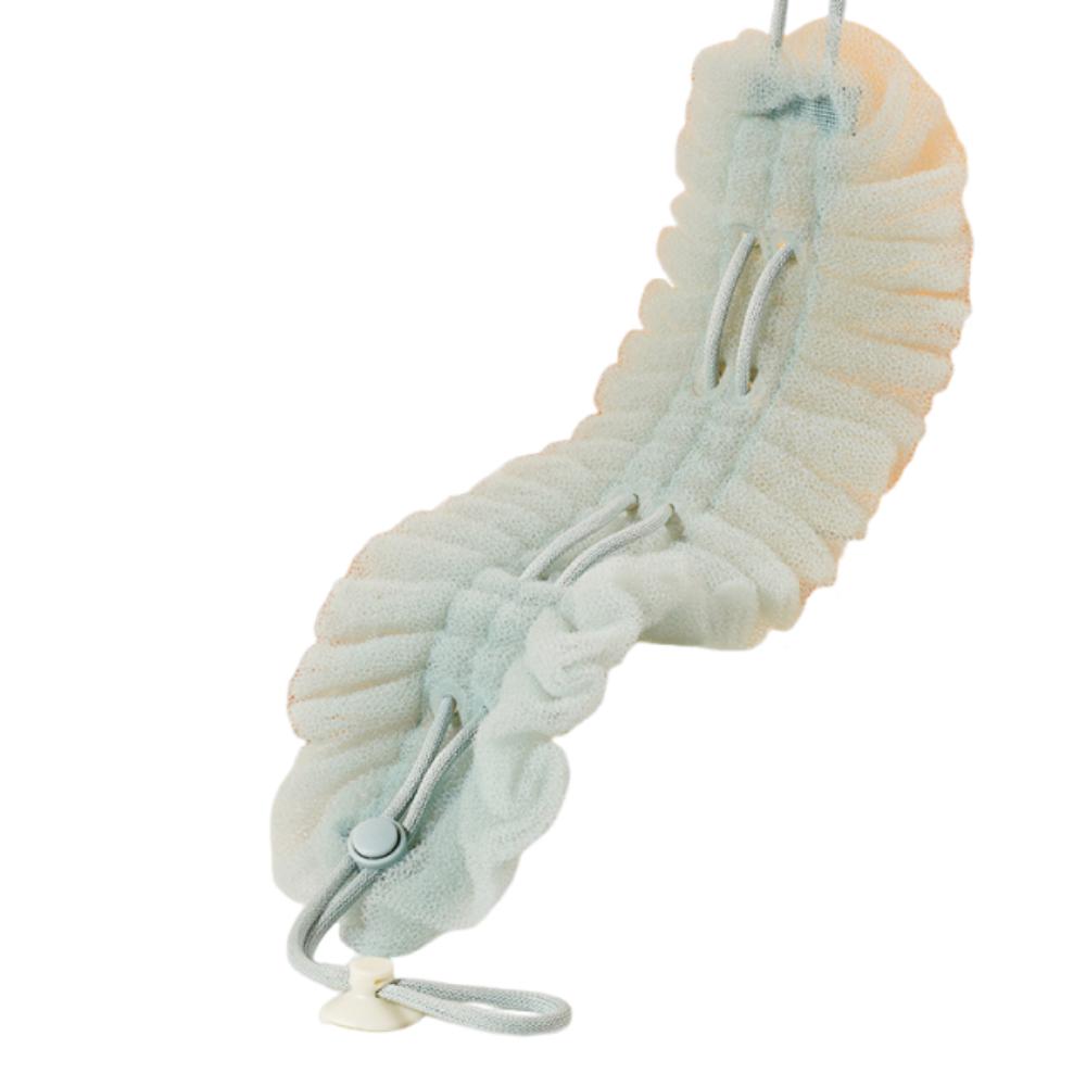 Reusable Stretchable Shower Balls 2in1 Dead Skin Remover Scrubbing Back Strap Household Use