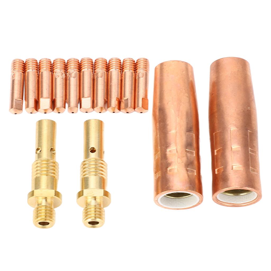 Набор из 14 предметов Набор аксессуаров для сварочной горелки 10 шт. Электрод 2 шт. 12-дюймовые газовые сопла и 2 шт. 3550 Газ