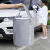 Портативная складная сумка-тазик для мытья ног, водонепроницаемое ведро из ткани Оксфорд для замачивания ног, экономичная по пространству, термо