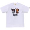Футболка Bape X Kuromi Baby Milo 2K73-110-911