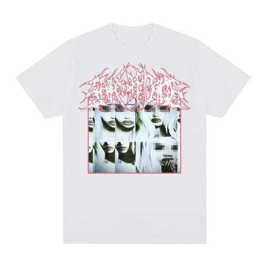 2026 Retro Y2k Gothic Style Korean Streetwear Tshirt Custom Pattern Printed Short Sleeve Suitable For Both Men And Women