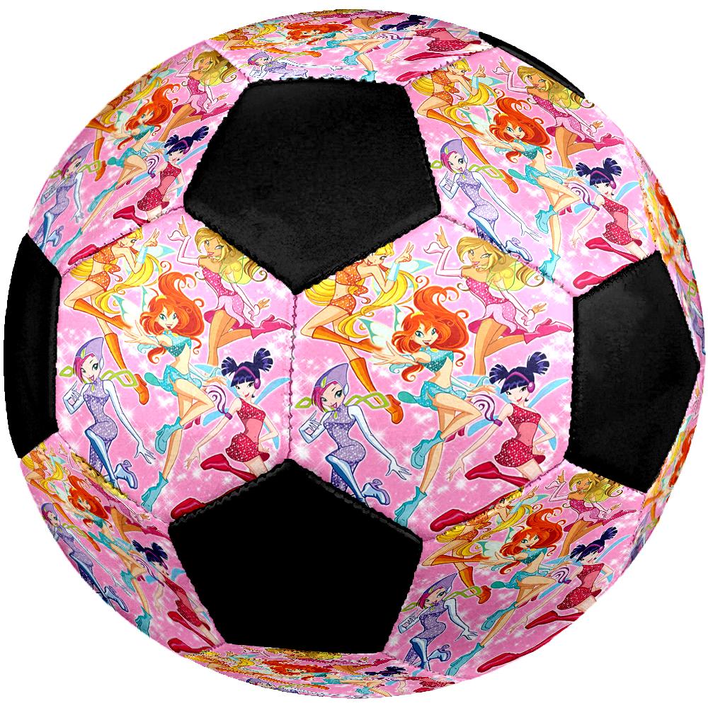 Winx Club Theme Size 5 Soccer Ball, Suitable for Both Indoor and Outdoor Matches, a Gift Suitable for Everyone.
