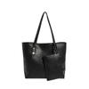 Oversized Fashion Bag With Polyester Lining And Double Shoulder Straps For Daily Wear