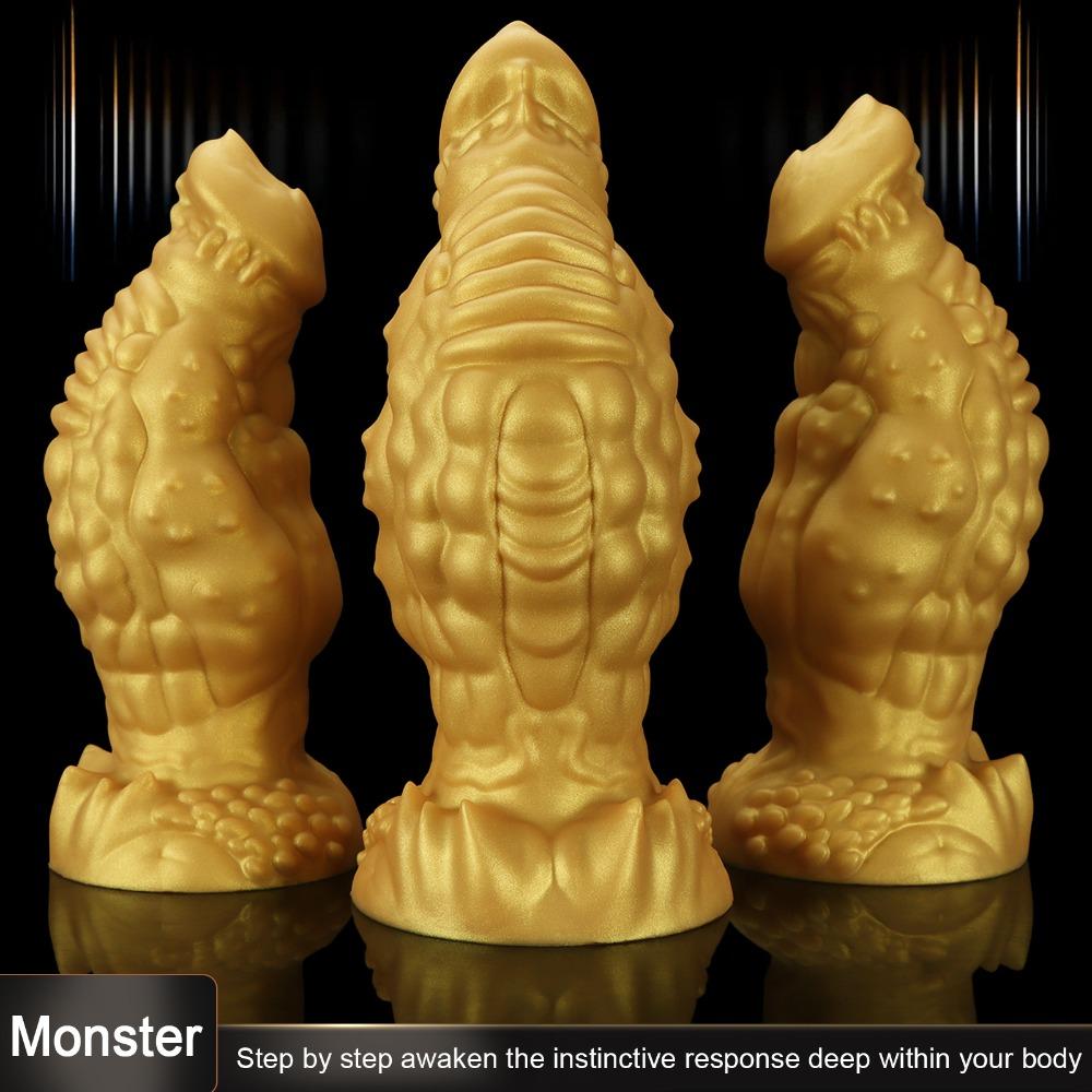 Силиконовая анальная пробка "Бог Мускулов" - Носимая пробка для женщин, для СМ-тренировок и анального растяжения, Уникальный нерегулярный дизайн, Игрушка для взрослых