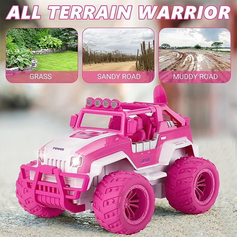 RC Toys Girls Gift Pink Gifts RC CARS Toy Climbing Car Remote Controlled Off Road Vehicle Children Toy Car Christmas Gift