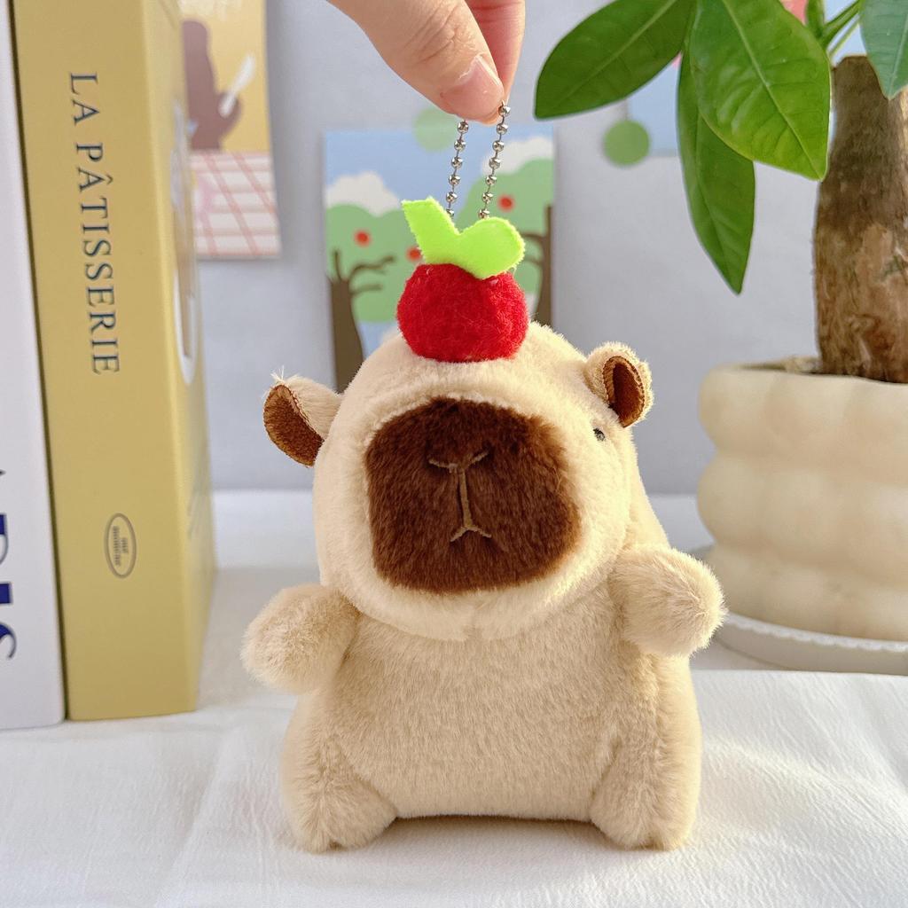 Popular Guinea Pig Plush Keychain - Cute Cavy Backpack Charm & Ornament
