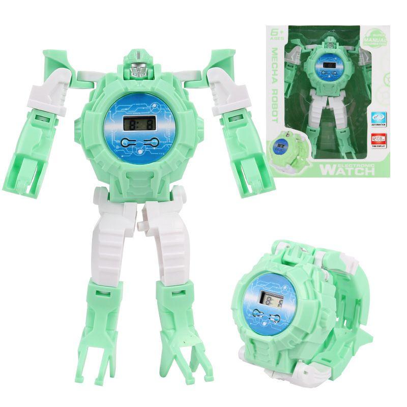 Детские часы-трансформер электронные часы две формы игрушка для детей