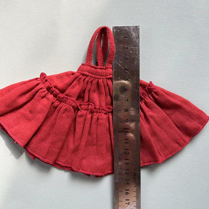 Платье-юбка для куклы ручной работы, берет, шляпа, кукольное ретро-платье, комплект одежды для куклы Blythes Ob22 Ob24, аксессуары для куклы Blyth