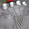 304 Stainless Steel Cooking Spoon, Food Grade Soup Spoons, Chef Household Tableware, Long Handle Kitchen Utensils, Stir-Fry