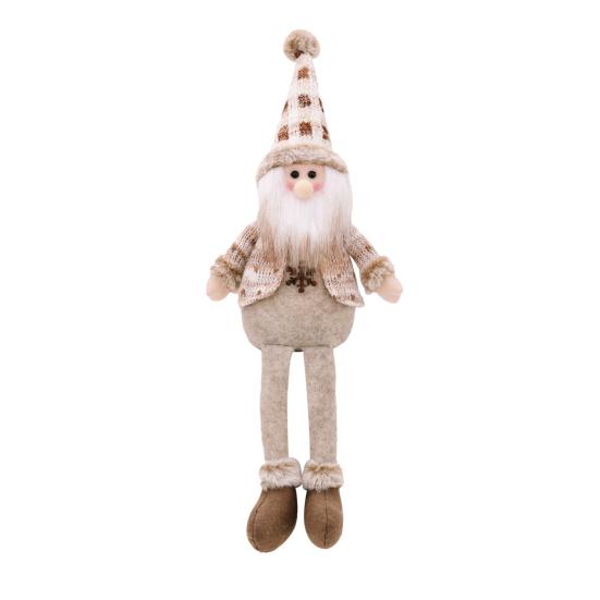 Рождественские украшения для кукол Снеговик Лось Длинноногий плюшевый игрушка Рождественские украшения Мягкая кукла Подарок для детей Друзья Семья