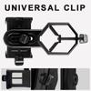 Monocular Spotting Scope Telescope Universal Mobile Phone Mount Clip Adapter