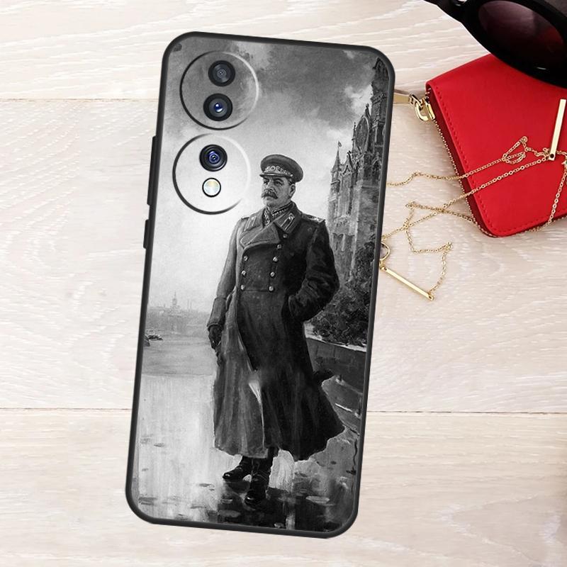 Russian Commander Stalin Case For Honor Magic 8 5 6 7 Lite 50 70 90 200 400 Pro X8b X8c X9a X9b X9c X9d Win RT Cover