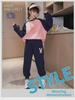 Stylish Girls' Spring & Autumn Suits: Trendy Sportswear for 8-9 Year Olds