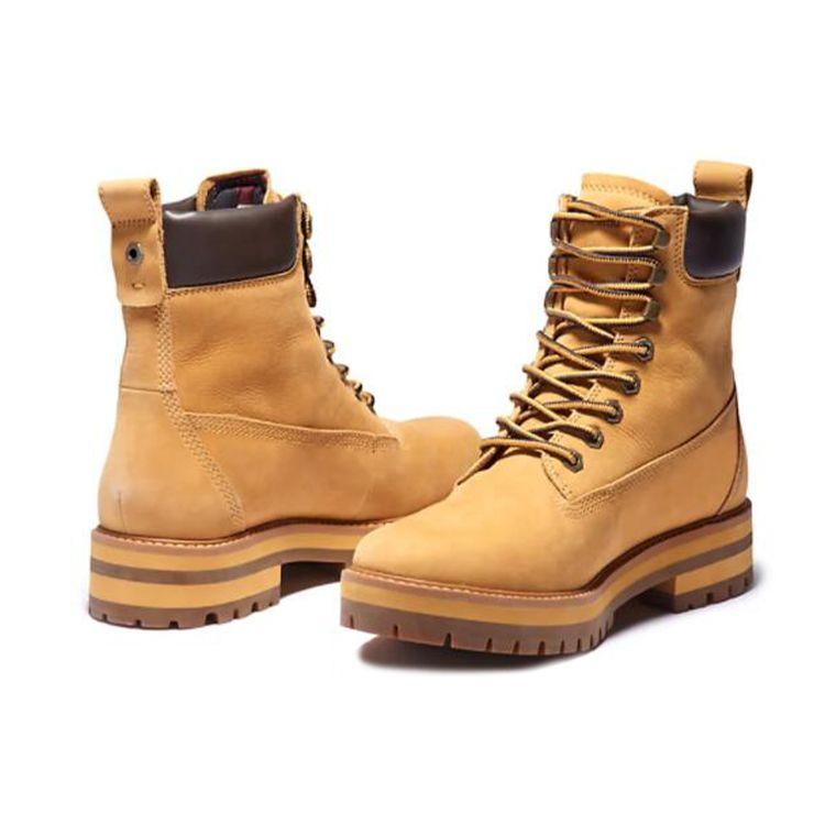Timberland Courma Guy Trendy Comfortable Short Outdoor Boots Men boots Wheat A27XW763