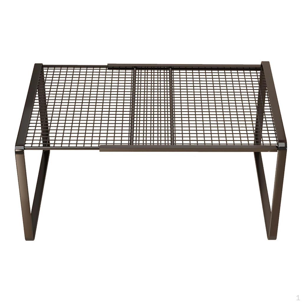 Расширяемая полка для хранения в шкафу Регулируемая полка для шкафа Многоразовая стойка-органайзер Подставка-подставка для тарелок