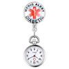 Lancardo Nurse Watch, Pocket Watch for Nurses, Clip-on Pocket Watch, Unisex, Easy-to-Read Numerals, Cute, Available In 3 Colors, Stretchable, Perfect