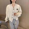 High-End Women's Trendy Casual Baseball Jacket - Spring/Autumn 2025 Short Coat