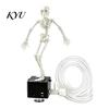 Creative Reptile Tank Ornament Aquarium Dancing Skeleton, Pneumatic Moving Bone Figurine for Fish Tank, Halloween Decorations Waterproof Skeleton with