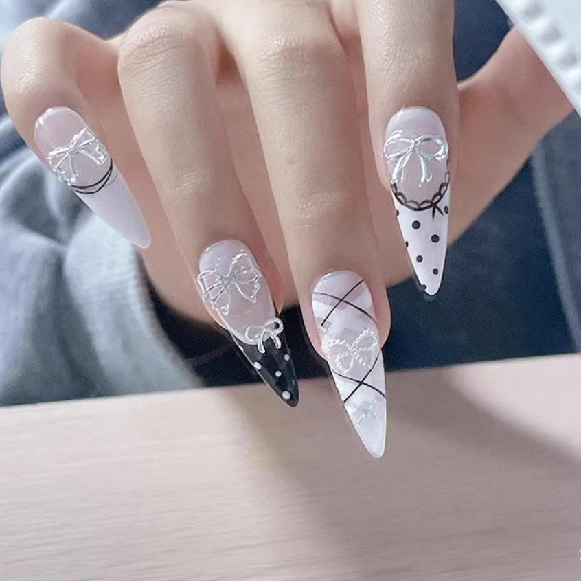 Стразы для ногтей Плоские Золотые Серебряные Жемчужные Бусины Шармы для ногтей Икорные Шарики для Украшений для Нейл-арта 3D Ювелирные Изделия для Ногтей ,Рождество