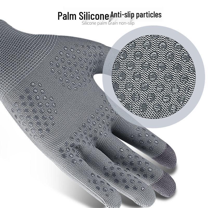 Breathable Non-Slip Cycling Gloves with Touchscreen Fingers