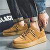 Мужские классические желтые кеды черные низкие спортивные туфли на шнуровке на плоской подошве молодежные кеды для скейтборда повседневные кроссовки для мальчиков