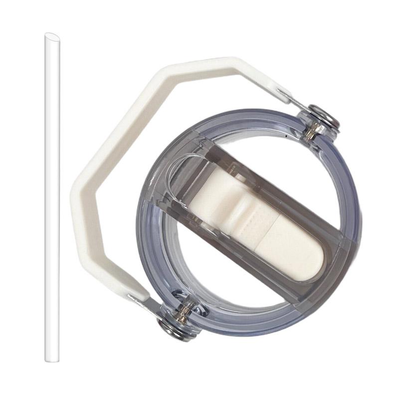 Для стаканов Stanley 20/30 унций IceFlow с защитой от проливания Заменяемая крышка Экологичная Креативные аксессуары для стакана со спиральной соломинкой