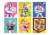 Uma Musume Pretty Derby Коллекция магнитов жевательная резинка, коробка из 14 штук (Конфеты-игрушки)