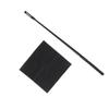 Yardwe 1 Set Long Whistle Cleaning Rod Piccolo Cleaning Rod and Cloth Kit