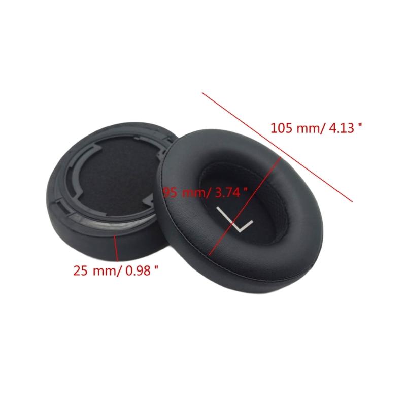 Replacement Earpads Ear Pad Ear Cushions for AONIC50 SRH1540 Headphones Leather Replacement Repair Cover