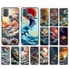 Чехол для телефона с японским рисунком волны для Moto G84 G22 G32 G42 G52 G62 G53 G72 G60 G60S G100 G10 G20 G30 G13 G50 G 5G G Pure