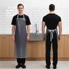 Durable Thickened Kitchen Apron Translucent Oil Resistant Cafeteria Apron Waterproof 80x110cm PVC Apron for Men Women