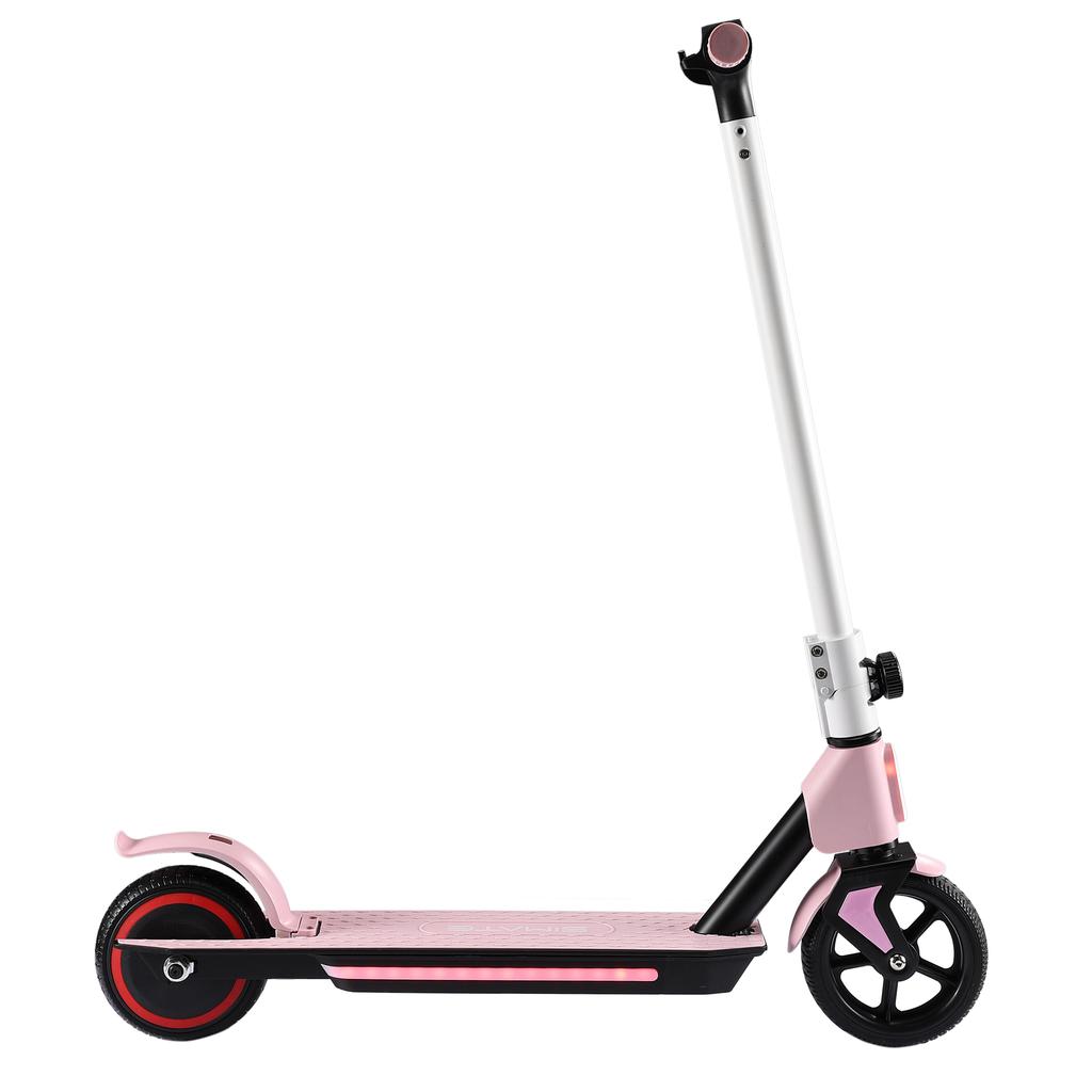 Simate S2 Safe Electric Scooter For Kid 130W Motor 24V2.5Ah Battery 14KM/H Top Speed 6.5 Inch Tires Outdoor Play Folding E-Scooter