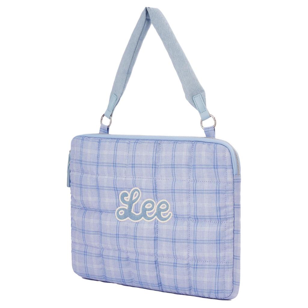 New Lee Fabric Shoulder Computer Bag Women's Pink/Light Blue/Yellow LE250022M-1