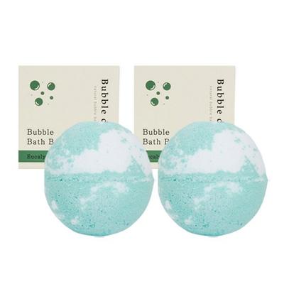 Bubble Day Bath Bomb Пузырьковая бомбочка для ванны, аромат эвкалипта, 100г, 2 шт.