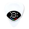 1/2/3Pcs 2 in 1 Guitar Tuner And Pick Digital Guitar Pick with LED