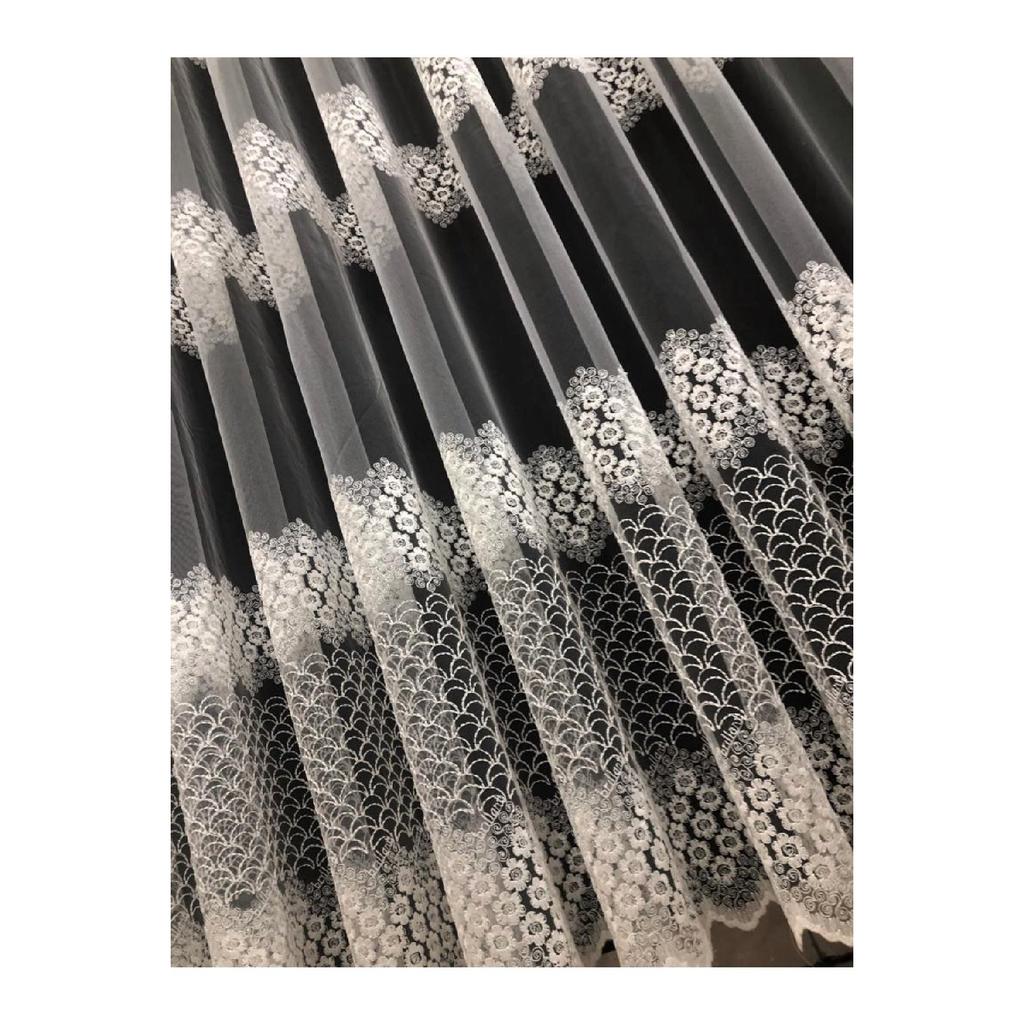 Обычная Тюль Занавес 1/3 Частая Батарея