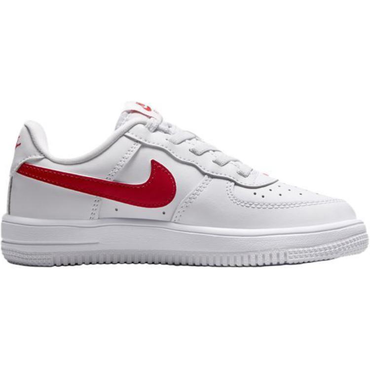 Nike Air Force 1 Мягкие Удобные Нескользящие Прочные Низкие Детские Кроссовки Детские Кроссовки Белые HM9652-101
