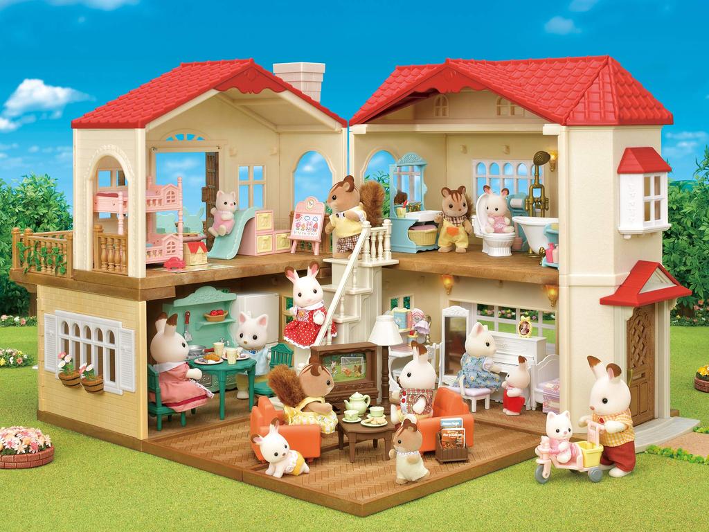 Sylvanian Families Furniture ST Mark Ages 3 and Toy Sylvanian EPOCH [Bathroom Set] SE-200 Certified, Up, Dollhouse, Families,