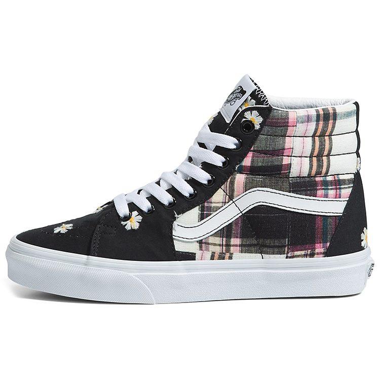 Vans SK8 HI 'Черный Белый Розовый' VN0A7Q5NUUW