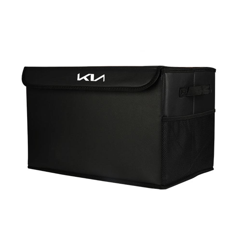 Large Capacity Car Trunk Storage Bag Soft Felt Organizer Box Accessories for KIA sportage ceed sorento optima picanto rio soul EQ9