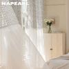 1 шт. NAPEARL французская ретро легкая роскошная прозрачная занавеска белая сращивающаяся полупрозрачная прозрачная занавеска для гостиной спальни домашний декор