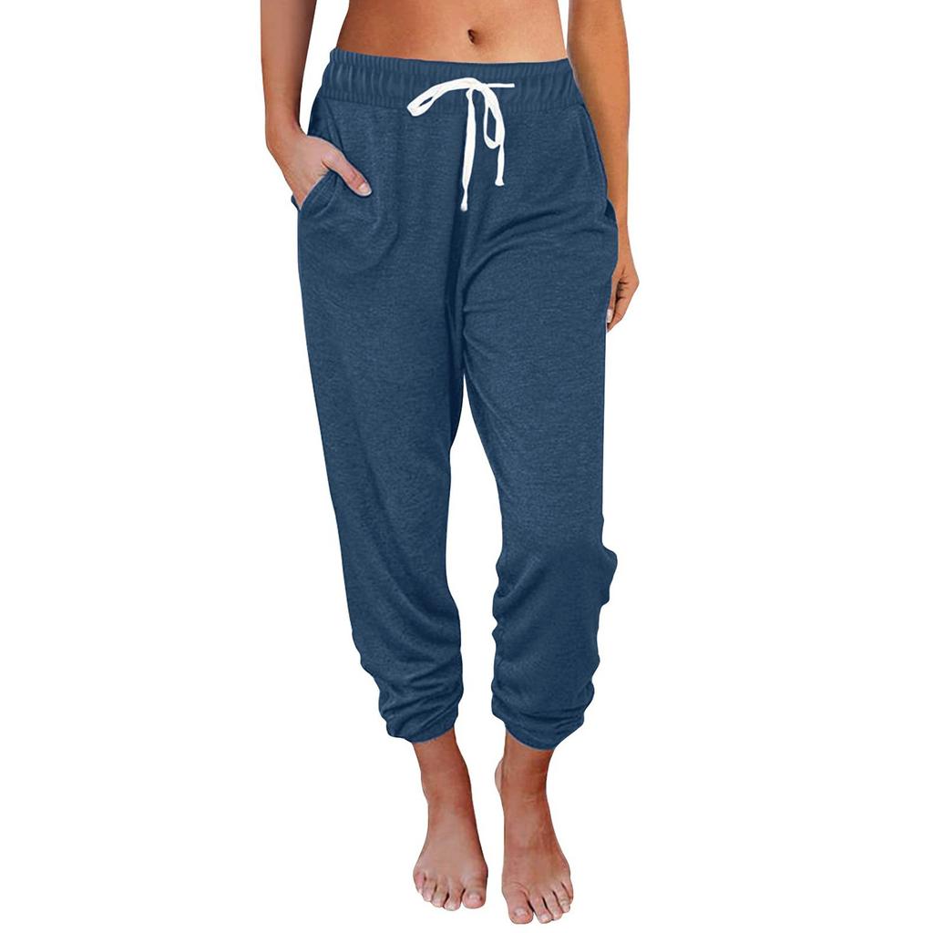 Женские однотонные повседневные джоггеры, легкие спортивные штаны с карманами на молнии, спортивные брюки для тренировок